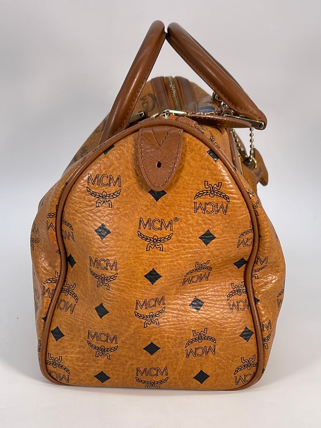 PRELOVED MCM Cognac Visetos MCM Shoulder Bag M4230 031023 – KimmieBBags LLC