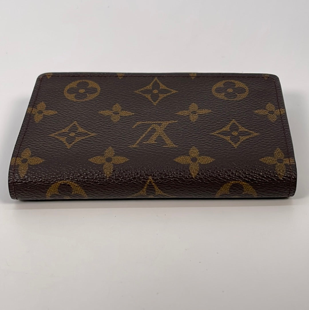Leather wallet Louis Vuitton Burgundy in Leather - 4159016