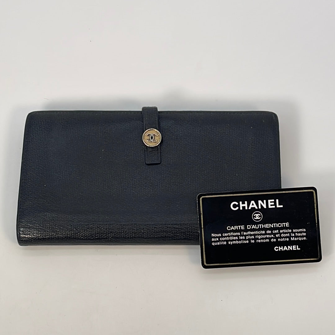 PRELOVED Chanel Black Leather Timeless Continental Wallet 10456783 011 –  KimmieBBags LLC