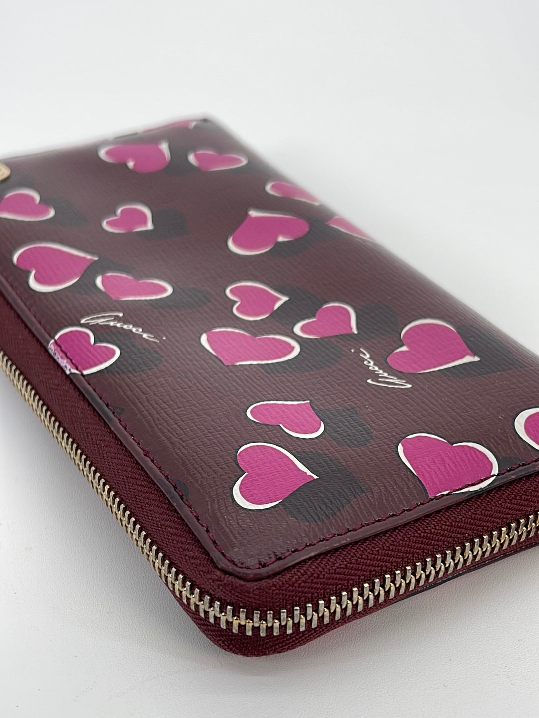 PRELOVED Gucci Heart Long Zippy Wallet 309705493075 040123 - $50 OFF Flash Sale