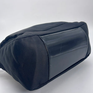 Preloved GUCCI Black Bamboo Nylon Shoulder Bag 001.1448.0509.5 021023