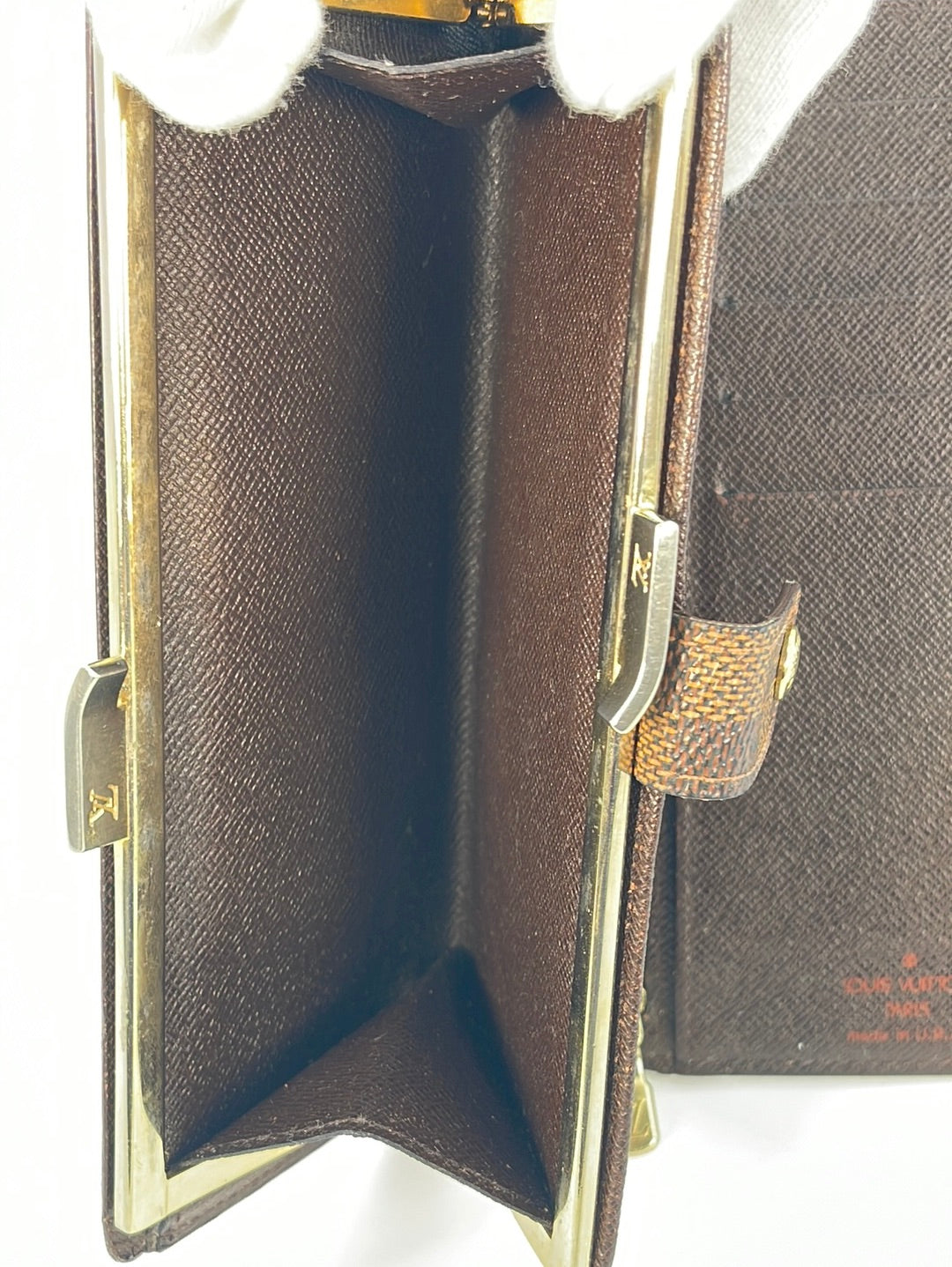 Preloved Vintage Louis Vuitton Damier Ebene Continental Bifold Wallet SD0989 032323