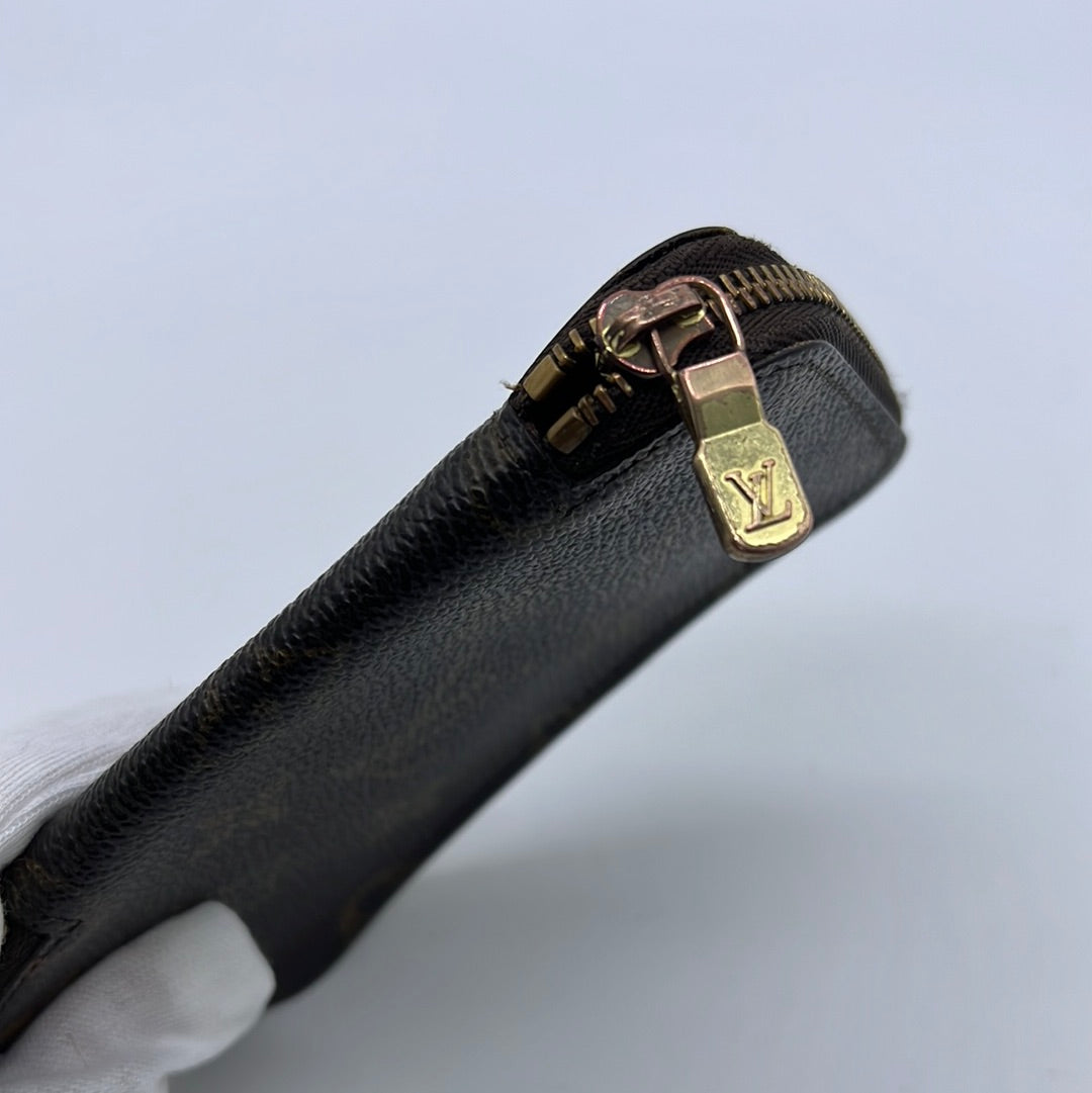 Preloved Louis Vuitton Damier Azur 6 Key Holder CT1103 021523