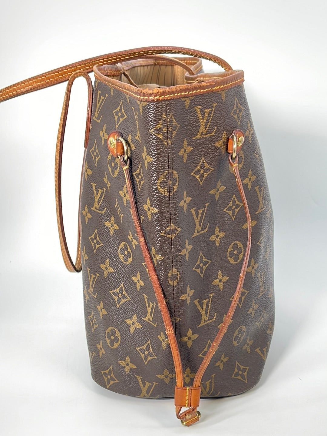 Preloved Louis Vuitton Monogram Neverfull MM Tote Bag AR2069 011723