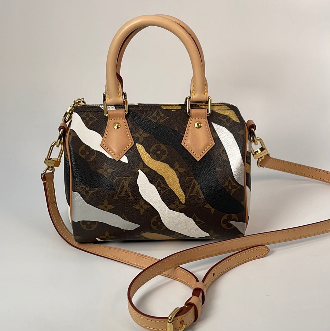 Preloved Louis Vuitton Speedy Bandouliere Bag Limited Edition X League of Legends Canvas DU4169 011723