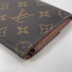 Louis Vuitton Monogram Checkbook Card Holder Wallet ref.297829 - Joli Closet
