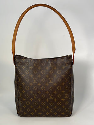 Vintage Louis Vuitton Monogram GM Looping Shoulder Bag MI1909 011723