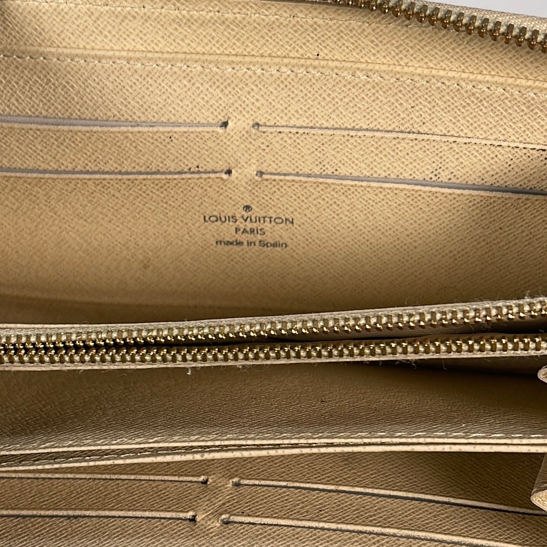 Preloved Louis Vuitton Damier Azur Zippy Long Wallet CA4087 020723
