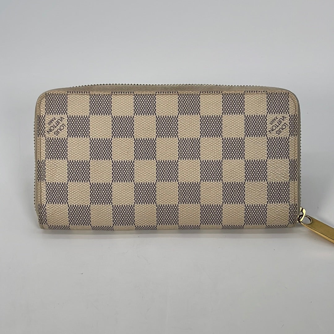 Shopbop Archive Louis Vuitton Zippy Wallet NM, Damier Azure