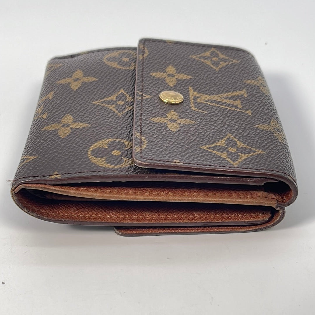 Louis Vuitton Monogram Eclipse Discovery Tri-Fold Compact Wallet (SHF- –  LuxeDH