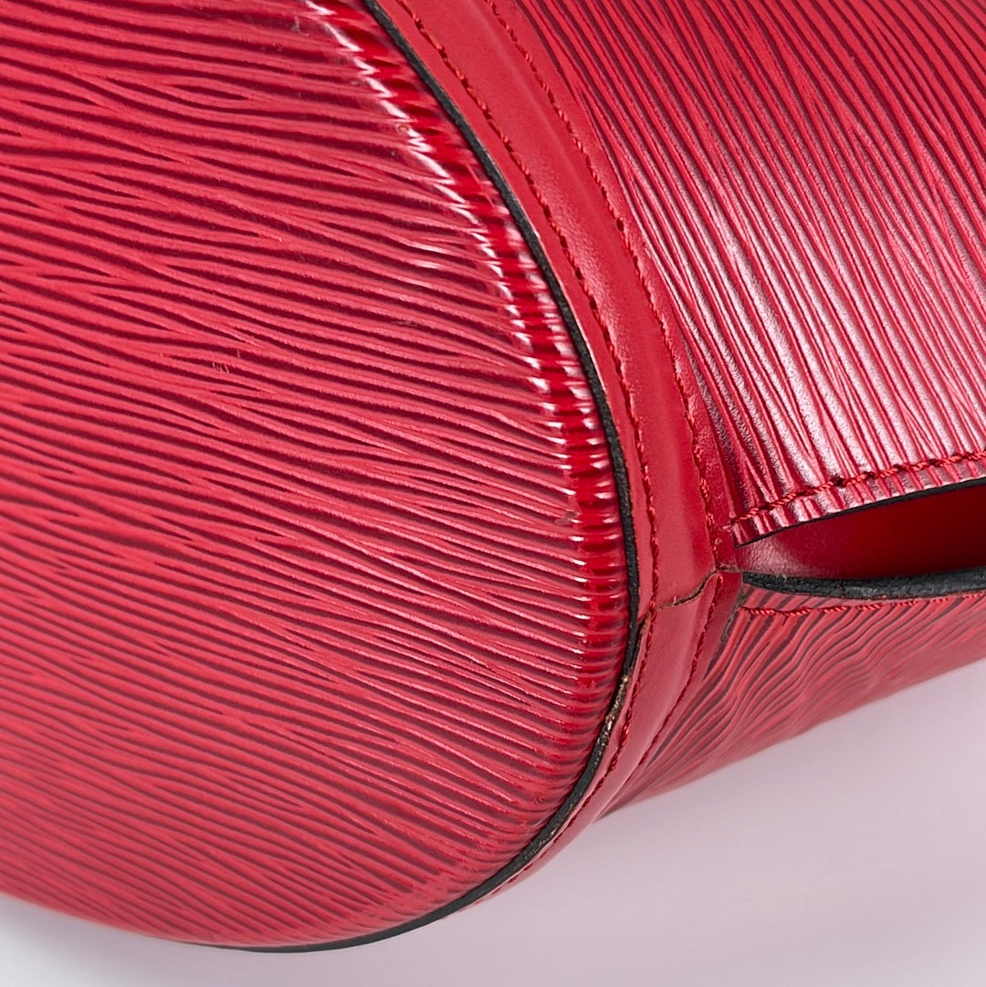 PRELOVED Louis Vuitton Saint Jacques GM Red Epi Leather Shoulder Bag AS1915 031123 *** Lightening Deal  ***