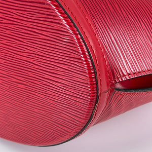 PRELOVED Louis Vuitton Saint Jacques GM Red Epi Leather Shoulder