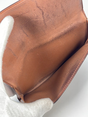 Beautiful vintage louis Vuitton checkbook holder Brown Cloth ref.323329 -  Joli Closet