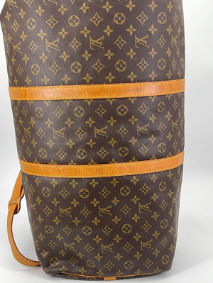 Vintage Louis Vuitton Keepall 60 Monogram Bandolier Bag MI8912 041223 *** LIGHTENING DEAL ***