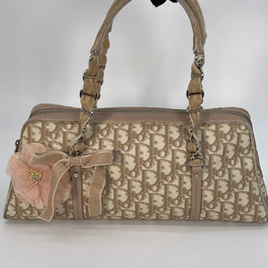 Preloved Christian Dior Monogram Trotter Romantique Shoulder Bag 03BO0075 030123