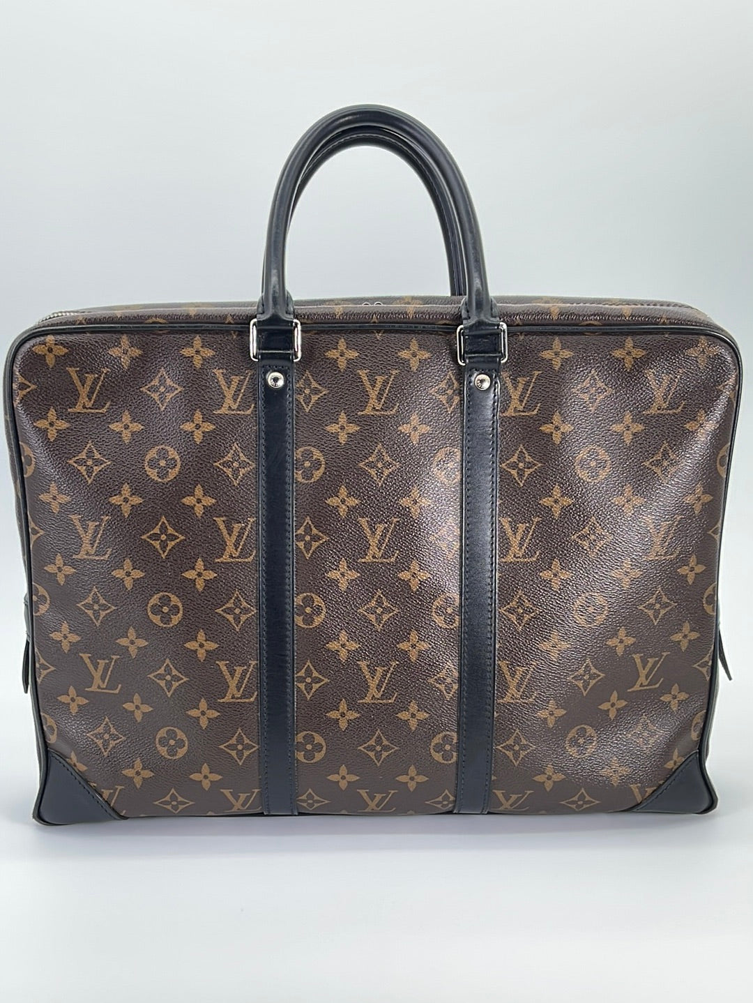 PRELOVED Louis Vuitton Monogram Canvas Porte Documents Briefcase RI1181 031023