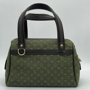 Louis Vuitton Monogram Mini Lin Josephine PM - Green Handle Bags