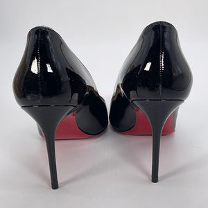 Preloved Christian Louboutin Red Sole Black Heels 326 030523 ** DEAL **