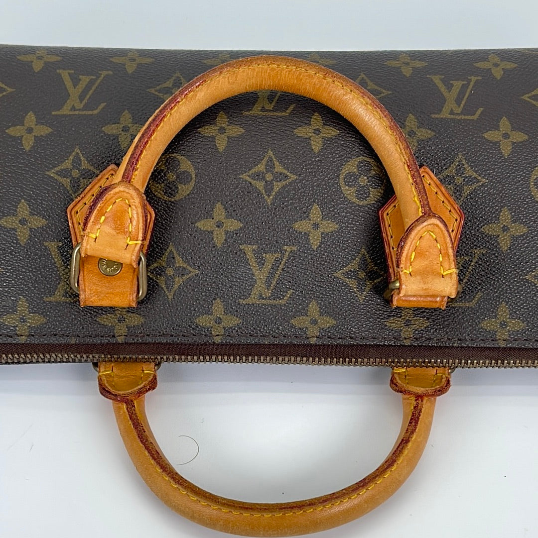 Vintage Louis Vuitton Monogram Sac Tricot Triangle T96Y77B 031323 **DEAL***