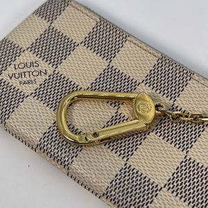Louis Vuitton Pre-loved Damier Azur Pochette Cles