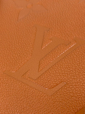 Preloved Louis Vuitton Tan Giant Monogram Empriente Neverfull GM Monogram Pouch 644H8CH 031123