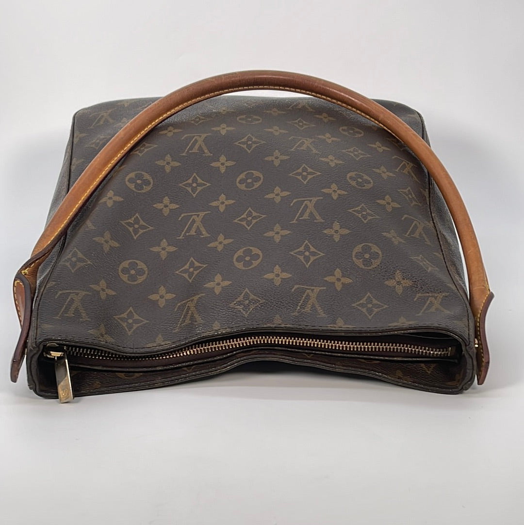 Vintage Louis Vuitton Monogram GM Looping Shoulder Bag MI1010 021023