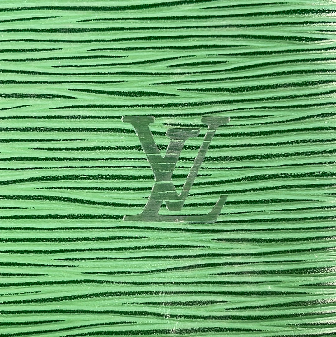 Vintage Louis Vuitton Speedy 25 Green Epi Leather Bag VI0942 030723