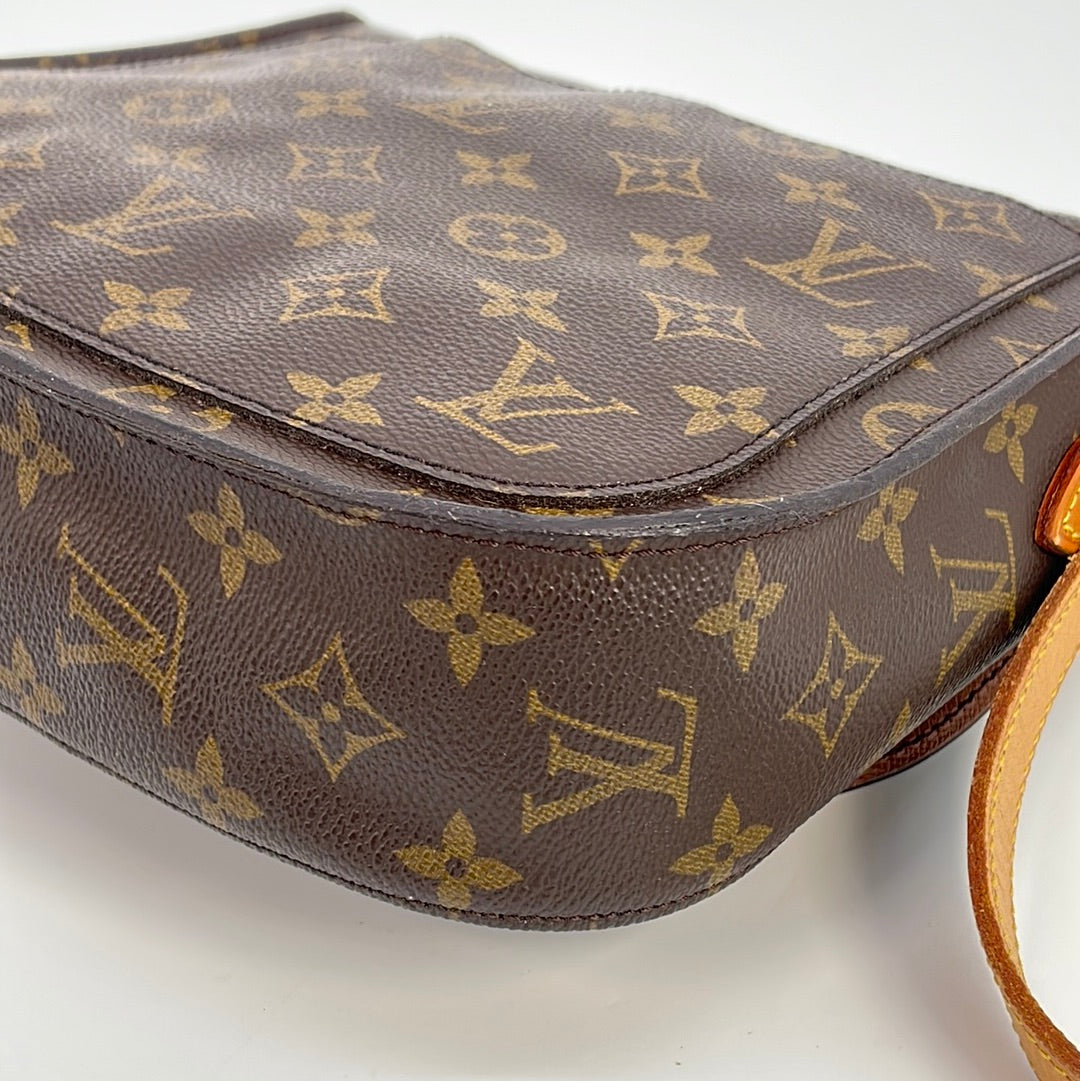 Vintage Louis Vuitton Saint Cloud GM Monogram Shoulder Bag TH0937 030123