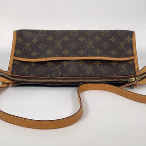Popincourt crossbody bag Louis Vuitton Brown in Synthetic - 32240884