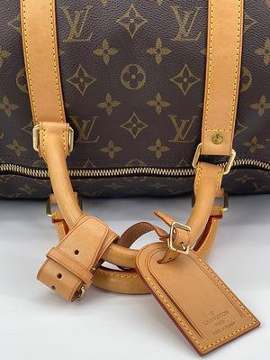 PRELOVED Louis Vuitton Keepall  50 Monogram Duffel Bag FL0012 040523