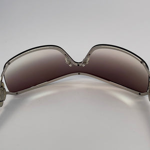 Preloved Chanel CC Logo Mirror Shield Sunglasses 320 033023 – KimmieBBags  LLC