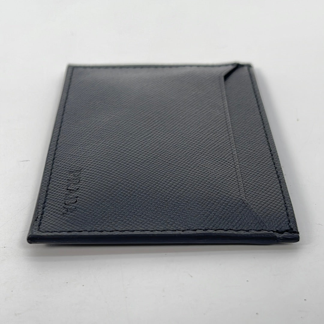 PRELOVED Prada Saffiano Leather Card Case 8GVQ62C 022723