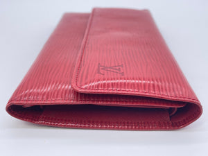 Louis Vuitton International Wallet - Red EPI Leather