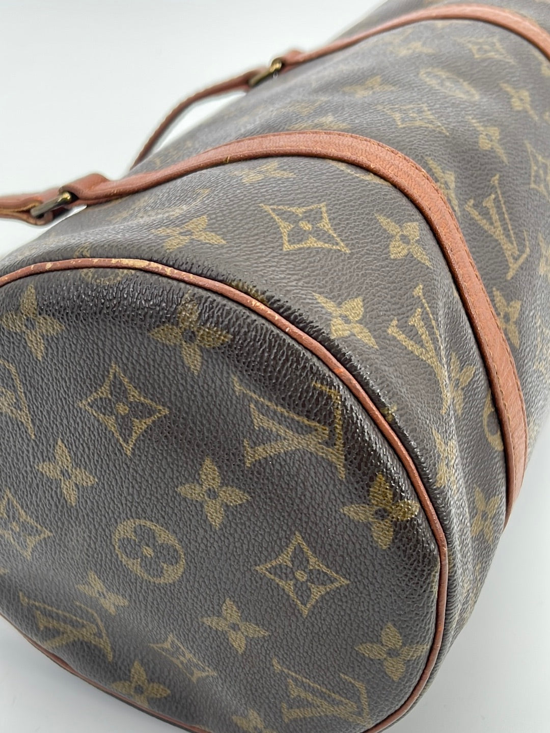 Louis Vuitton Yellow Patent leather Papillon handbag bag – Luxe