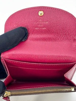 Rosalie cloth purse Louis Vuitton Brown in Cloth - 24019948