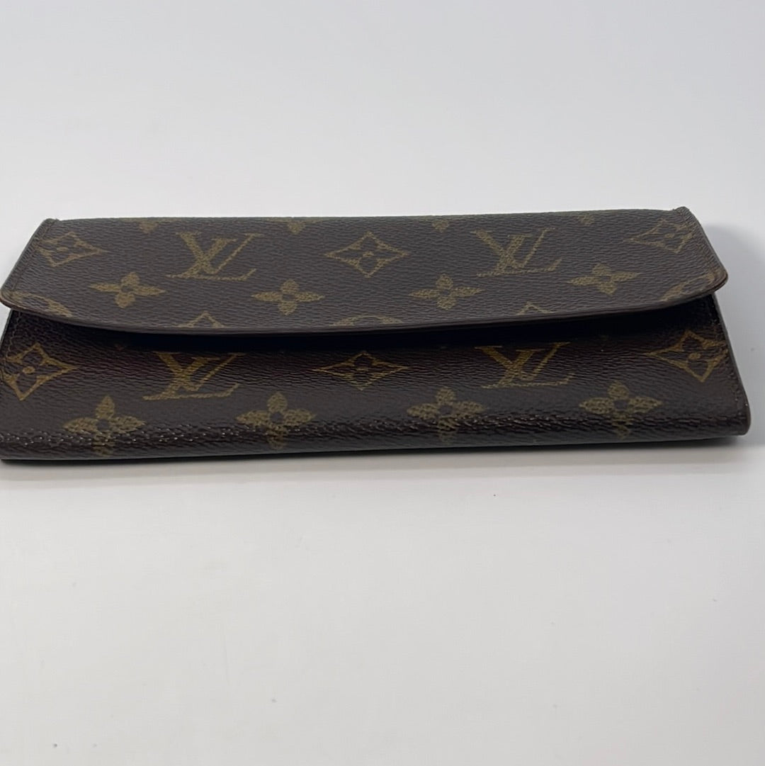 1988 authentic Louis Vuitton checkbook style wallet
