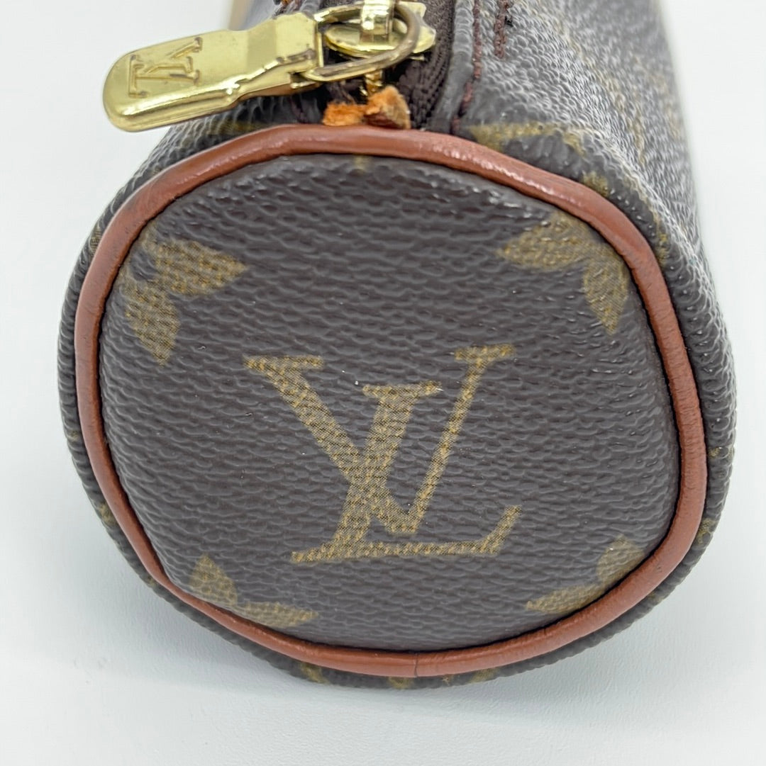 LOUIS VUITTON Monogram Papillon Pouch Pouch Vintage LV Auth ro239 Cloth  ref.532581 - Joli Closet