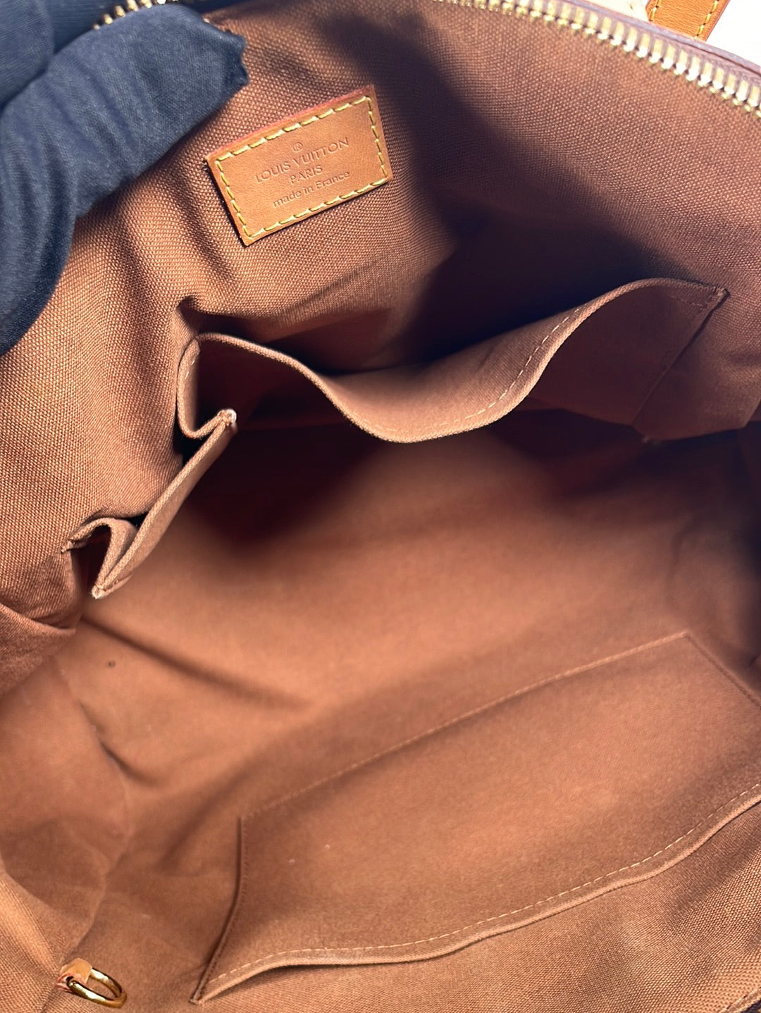 Louis Vuitton Tivoli GM Monogram Canvas Leather Shoulder Bag Authentic EUC