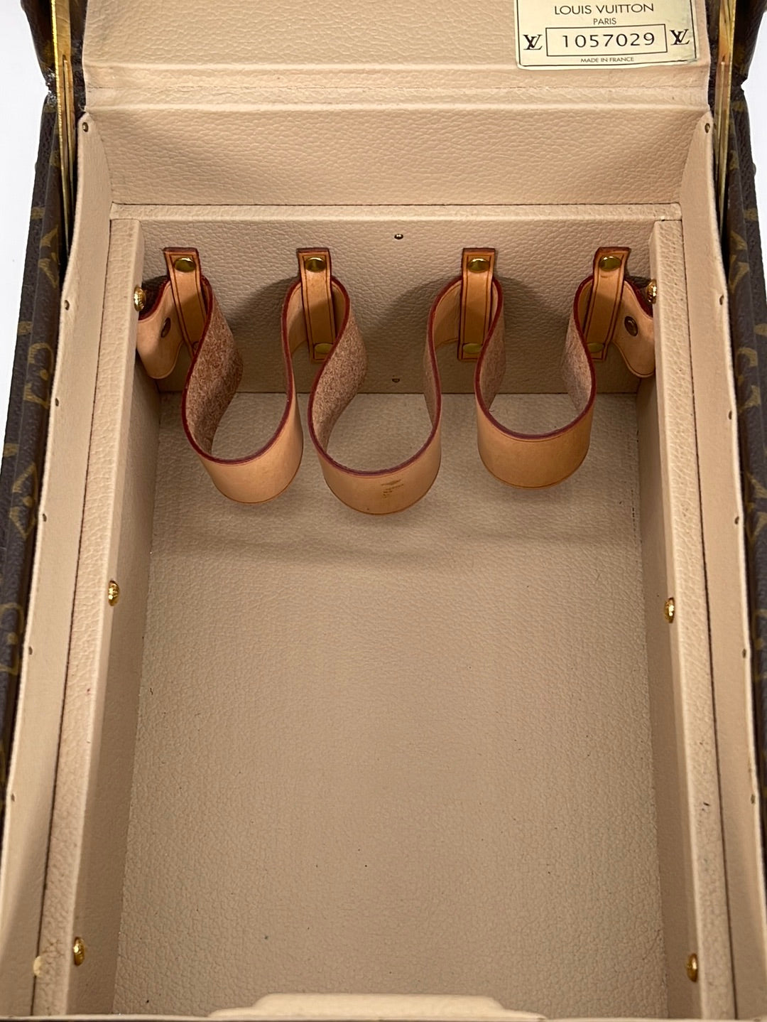 Louis Vuitton Boite Flacons Beauty Train Case Monogram Canvas Brown