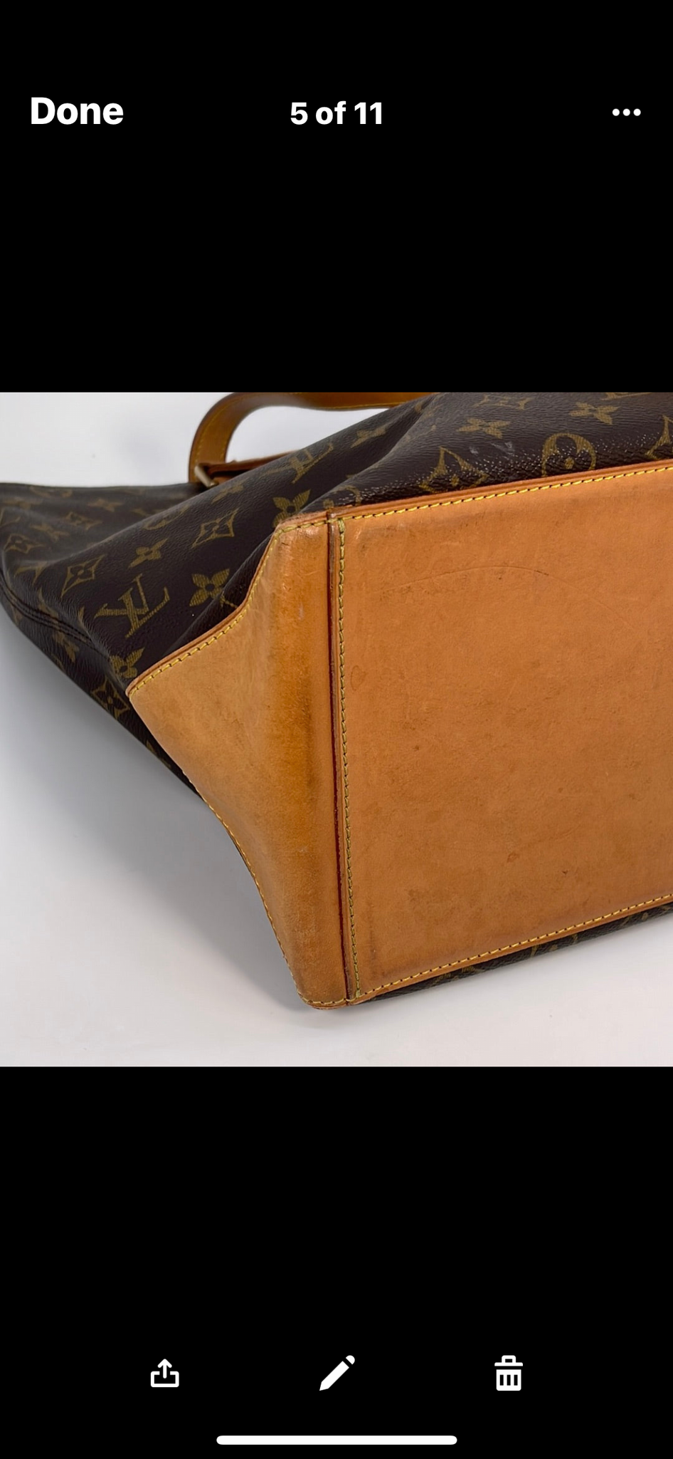 LOUIS VUITTON Cabas Piano Monogram Shoulder Tote Bag Purse - Vintage – My  Green Collection