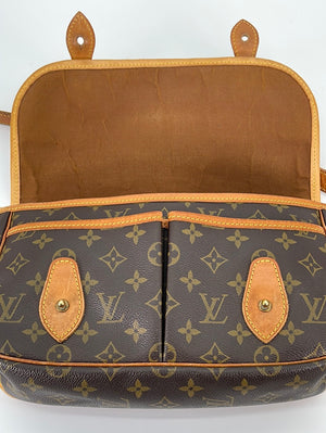 Preloved Louis Vuitton Monogram Gibciere MM Crossbody Bag AR0991