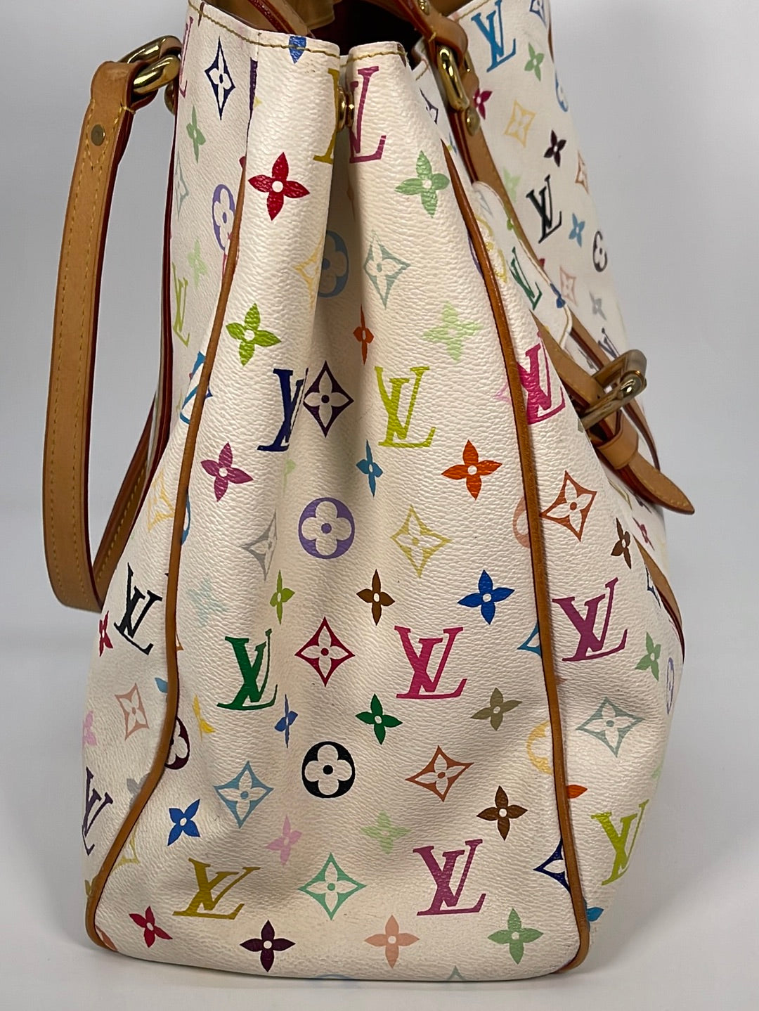 Louis Vuitton Aurelia Mm Hand Tote Bag Monogram Multicolor Mi0046 M40094