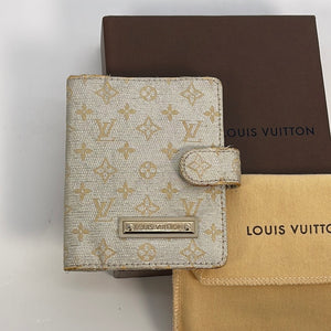 PRELOVED Louis Vuitton Silver Agenda Style Card Holder SR1002 020123 - $50 OFF FLASH