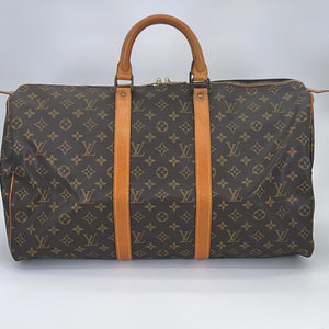 Authentic Louis Vuitton LV Keepall 50 Duffel Travel Bag