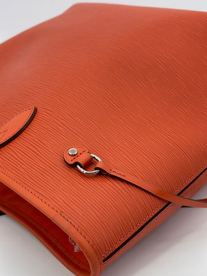 Louis Vuitton Epi Neverfull MM w/ Pouch - Orange Totes, Handbags