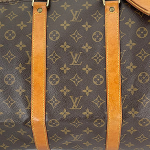 PRELOVED Louis Vuitton Keepall Bandouliere 55 Monogram Duffel Bag with Crossbody Strap TH0935 031323