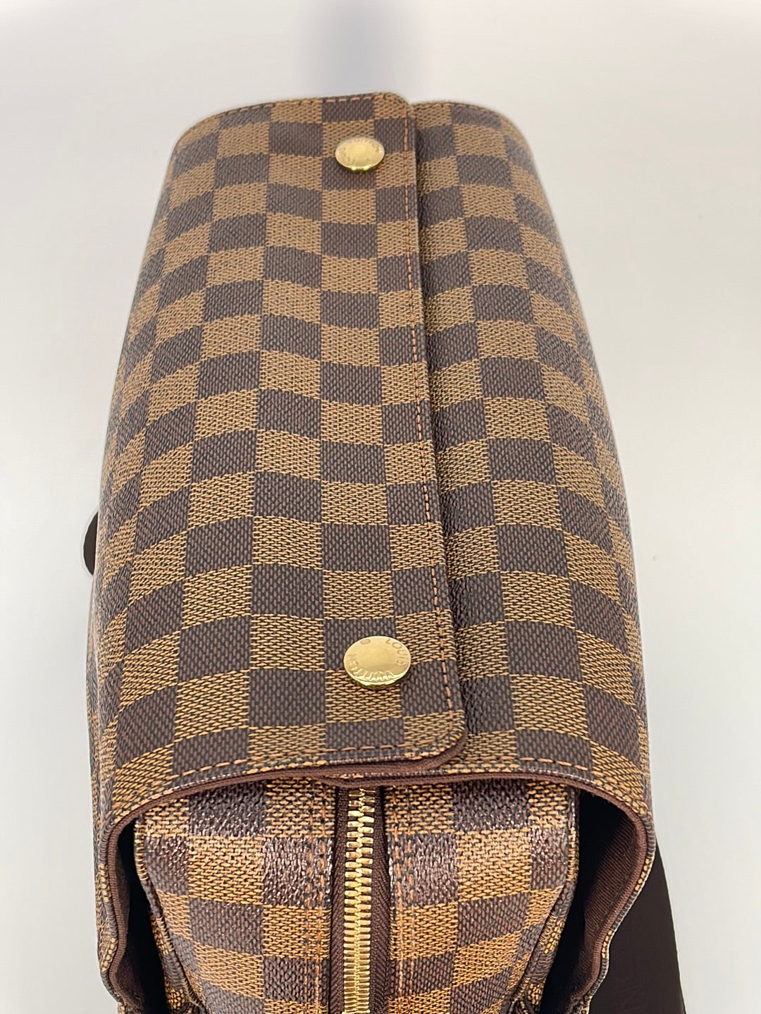 Authenticated Used Louis Vuitton Bag Naviglio Brown Damier Ebene N45255  Shoulder SR0055 LOUIS VUITTON