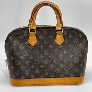 Louis Vuitton Monogram Alma PM - Brown Handle Bags, Handbags