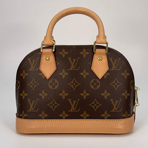 Preloved Louis Vuitton Alma BB Monogram Handbag with Crossbody Strap ML2200 033023