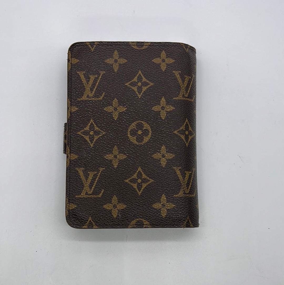 Preloved Louis Vuitton Monogram Porte Papier Zippe Bifold Wallet SP0072 012223